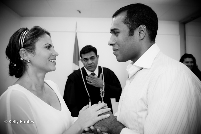 Fotografia casamento civil RJ Juiz de Paz Roberto Souza Moysés - Barra da Tijuca