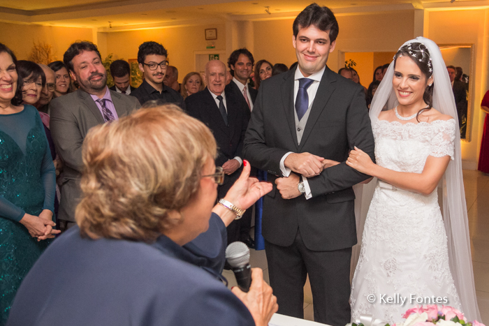 Fotos Casamento RJ noiva, noivo e juiza de paz por Kelly Fontes Fotografia