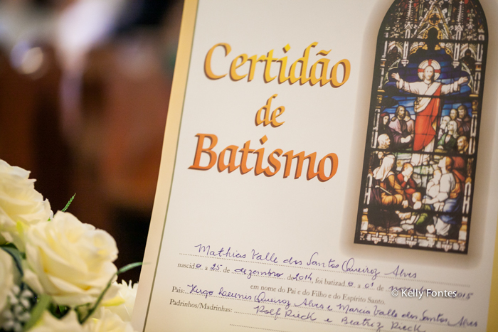 Fotos Batizado RJ Mathias certidão de batismo na Igreja Luterana Evangelica por Kelly Fontes