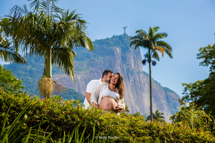 Fotografia gestante fotos cristo redentor corcovado grávida rio de janeiro RJ